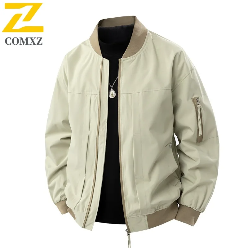

COMXZ весенне-осенняя горячая распродажа L 9XL молодежная новая модная универсальная куртка больших размеров