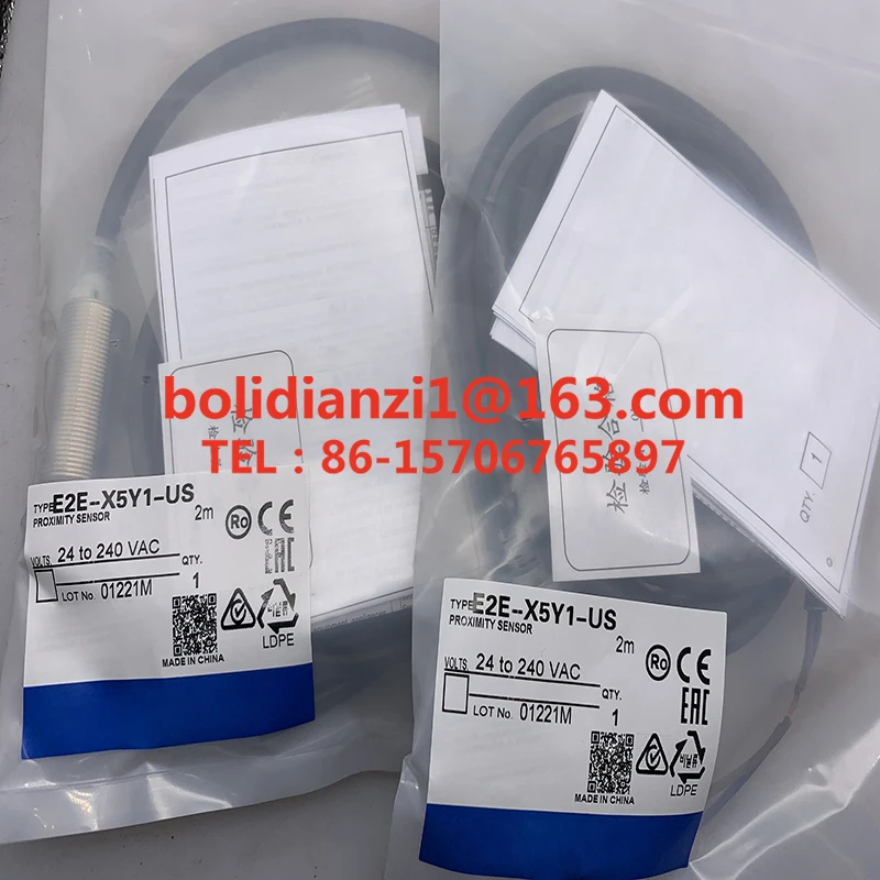 

Original sensor E2E2-X5Y1-US E2E2-X5Y2-US E2E-X5Y1-US In stock Quality assurance of proximity switch