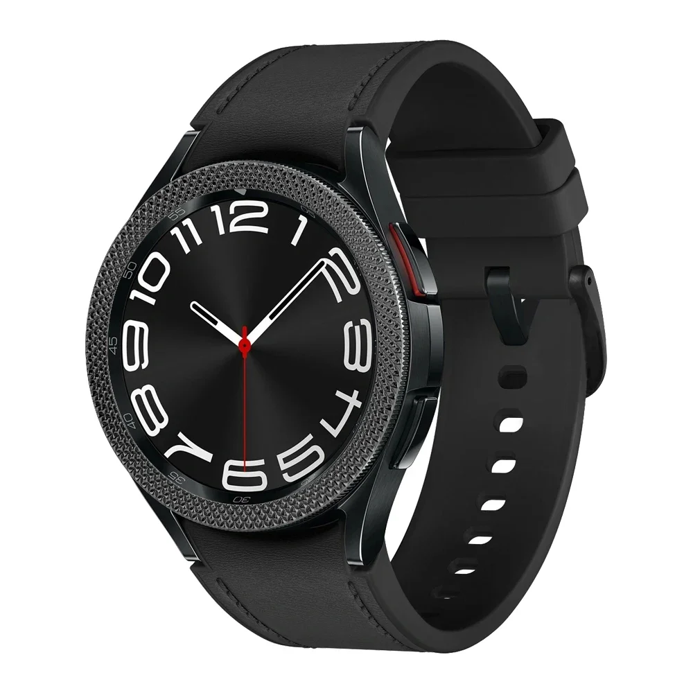 Samsung Galaxy için Metal çerçeve izle 6 5 4 klasik 43mm 47mm 42mm 46mm 40mm 44mm kapak halka tampon yapıştırıcı vaka Watch3 41/45mm