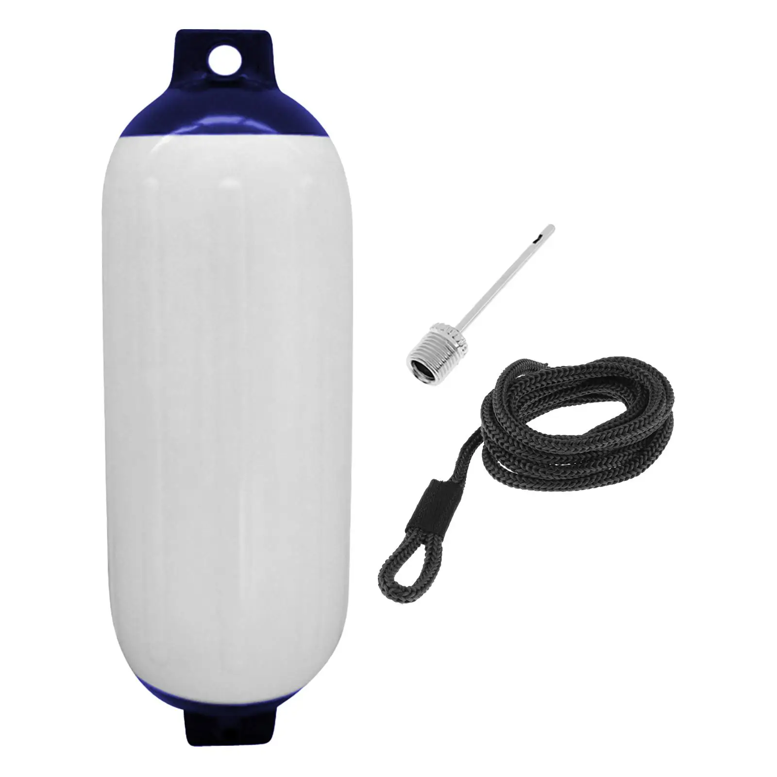 Boat Bumpers Fenders with Ropes Yacht Fenders Bumpers for Fishing Boats Sport Boats Pontoon Mooring Cushioning Docking