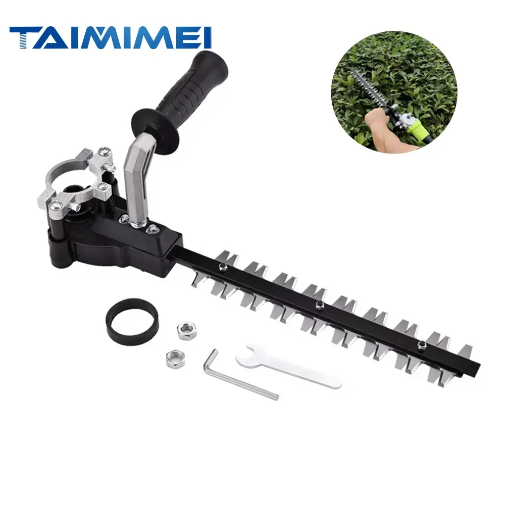 TAIMIMEI Hedge Trimmer head 450mm High Pole Brush Grass Cutter Harvester mower For Garden Tools Spare Parts