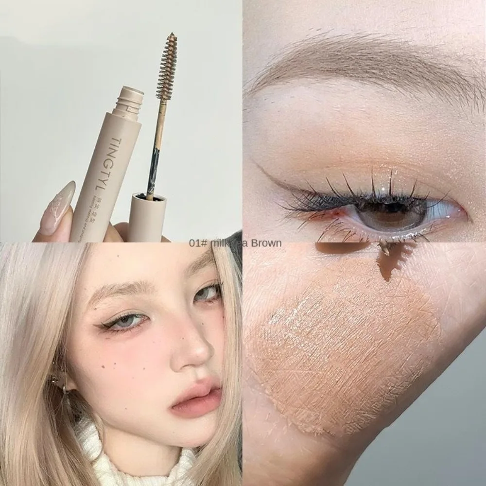 4 cores sobrancelha matiz creme cor clara à prova dwaterproof água sobrancelha rímel creme com escova de longa duração sobrancelha gel maquiagem diária