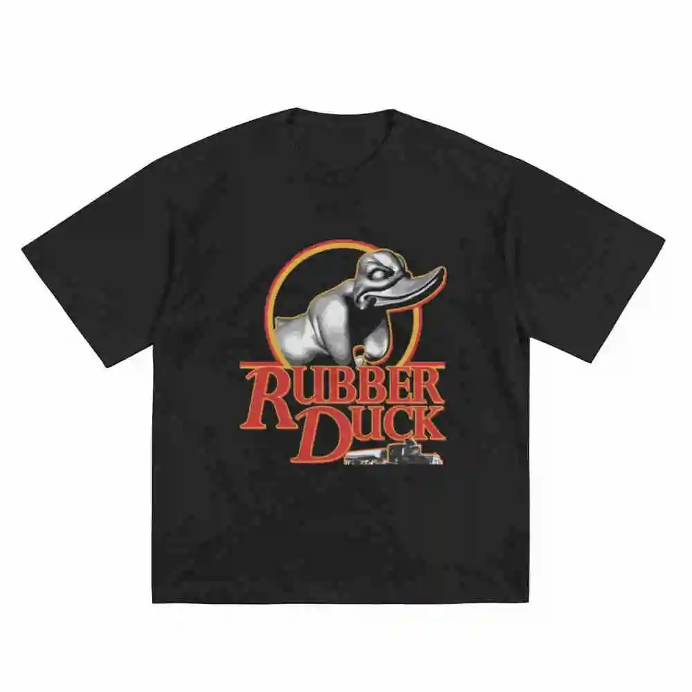 Rubber Duck Convoy Truck Movie Short Sleeve Tee 100% Cotton T-Shirt