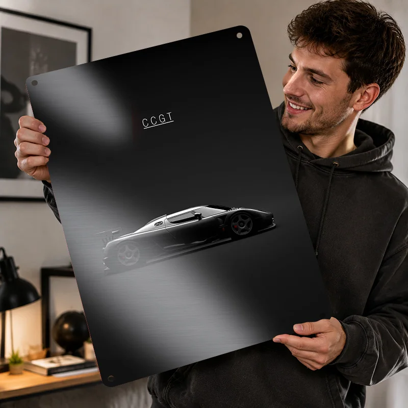Sweden Jesko Gemera Hypercar Supercar Aluminum Posters Personalized Metal Tin Sign Technical Blueprint Wall Art For Living Room