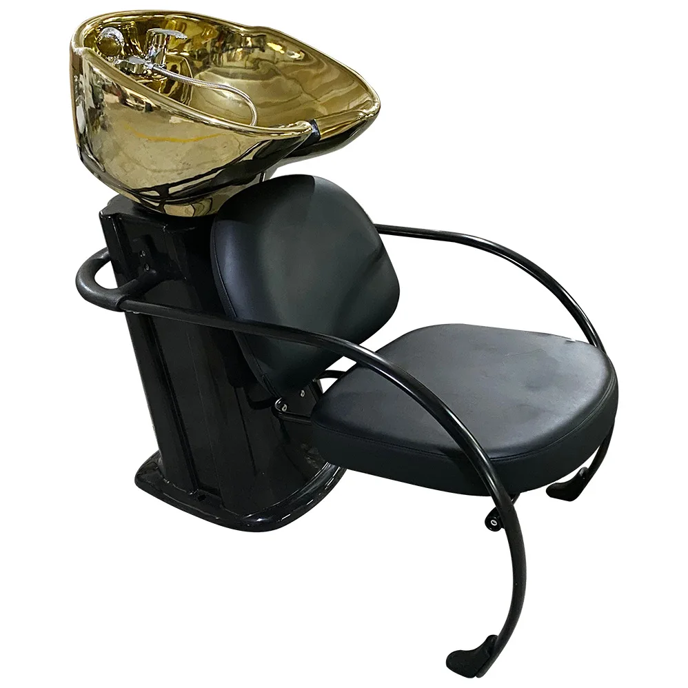 Reclining chair, shampoo bed, hair salon, special hairdressing, beauty salon, bed flushing, shampooing, Japanese sitting