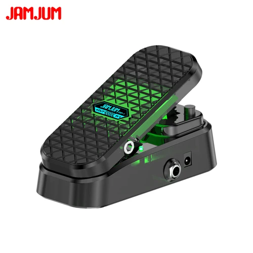 Imagen 2 del producto Pedal de volumen Wah con diapositiva silenciosa, diseño antideslizante y no requiere energía para efectos de amplificador de guitarra