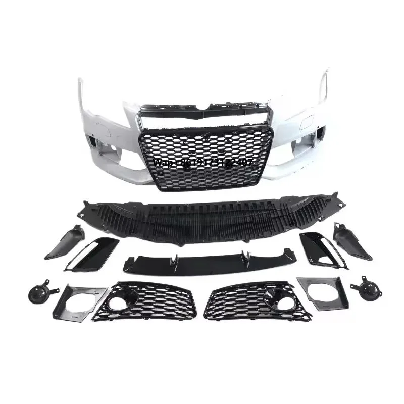

Car A7 S7 Upgrade RS7 Front Bumper Kit RS7 Style Body Kit With Honeycomb Grille for A7 S7 C7 2009 2010 2012 2013 2014 2015