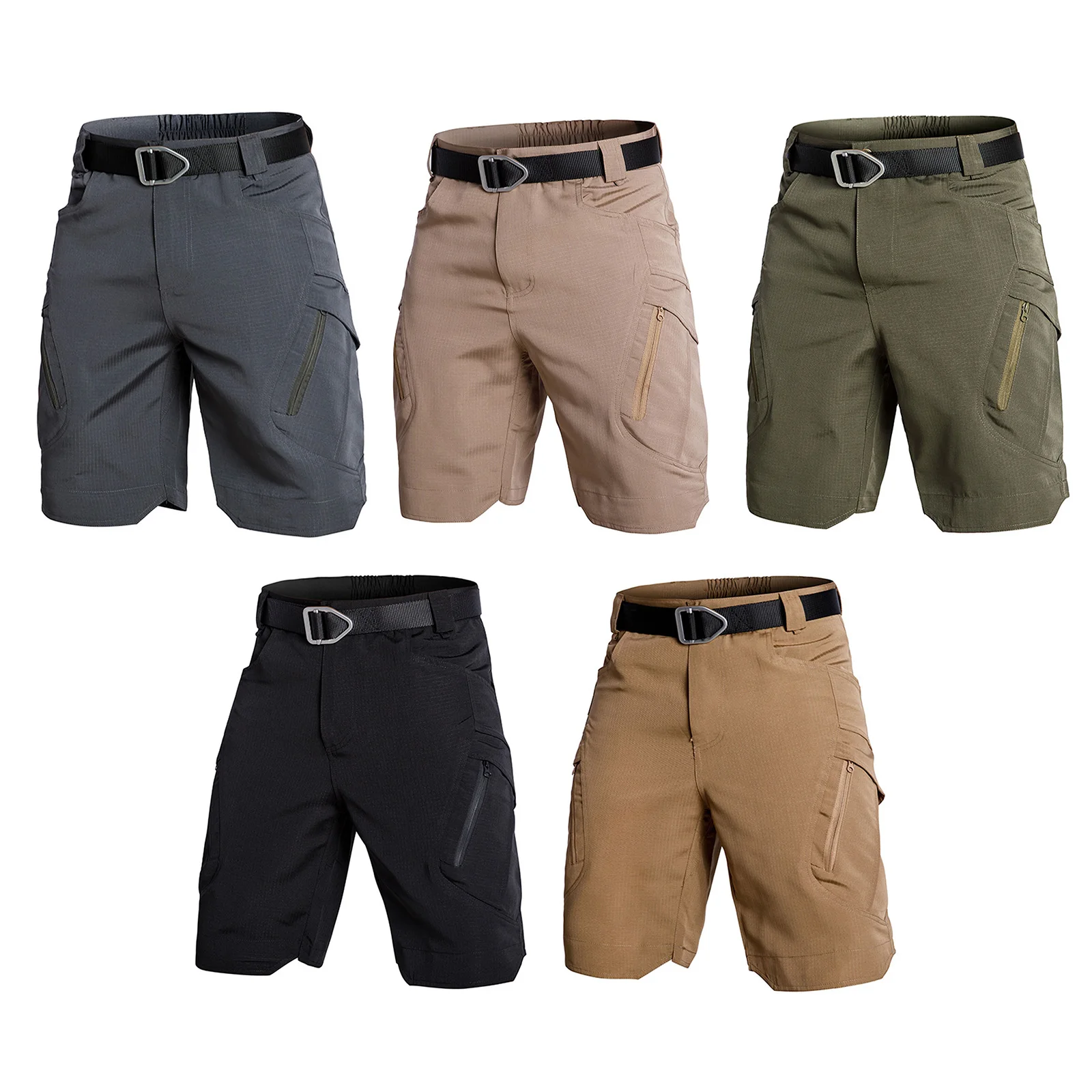

Men Sports Shorts Fashion Durable Cargo Casual Shorts with Pockets Holiday Outdoor Hiking Fishing Climbing Daily Wear Sportswear