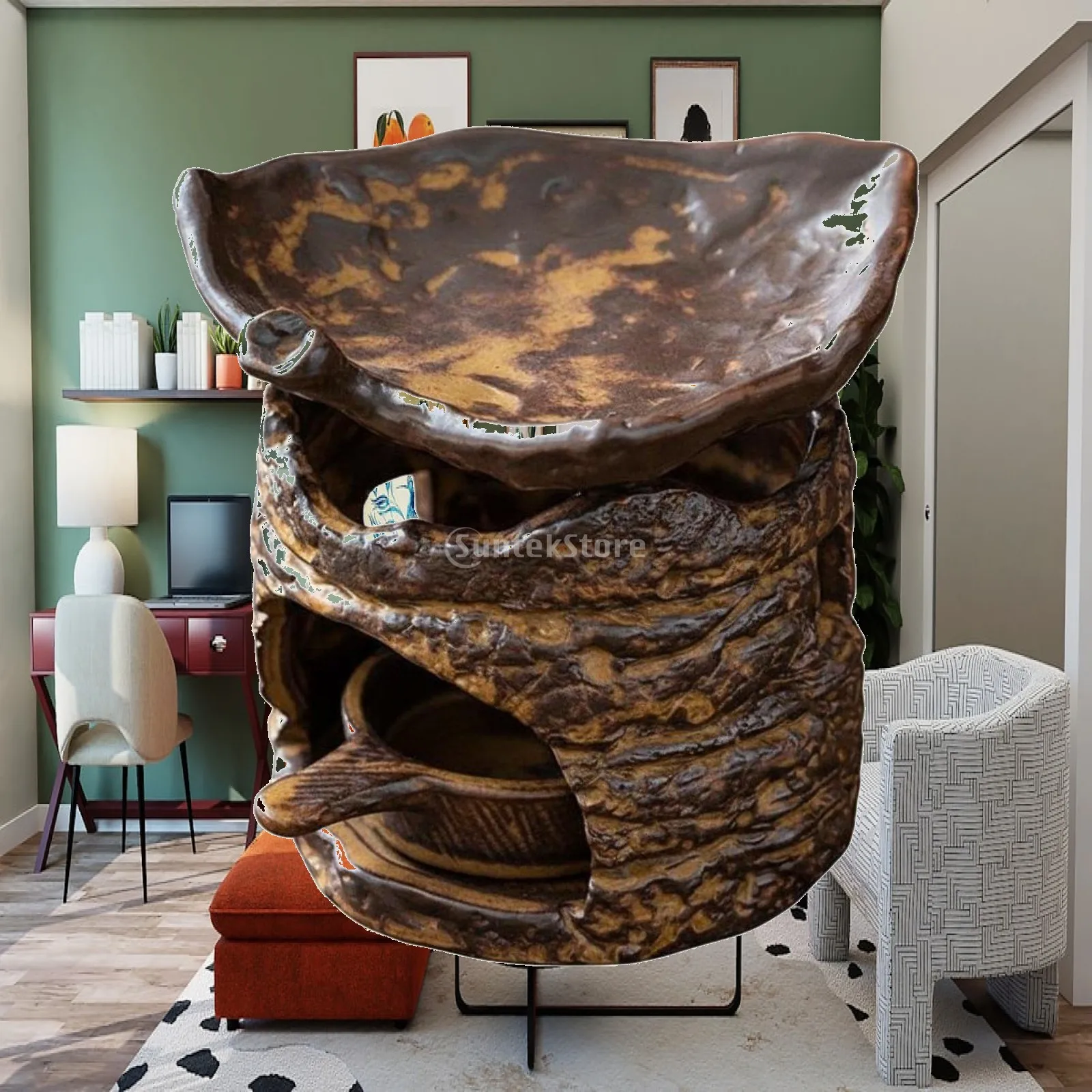 bruleur-a-huile-rustique-chandelier-en-ceramique-peint-a-la-main-chauffe-the-pour-une-decoration-de-bureau-apaisante