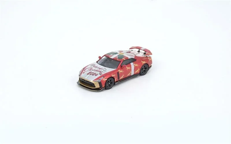 INNO 1:64 GTR GT R50 X'MAS 2024 รุ่นพิเศษรถโมเดลDiecast