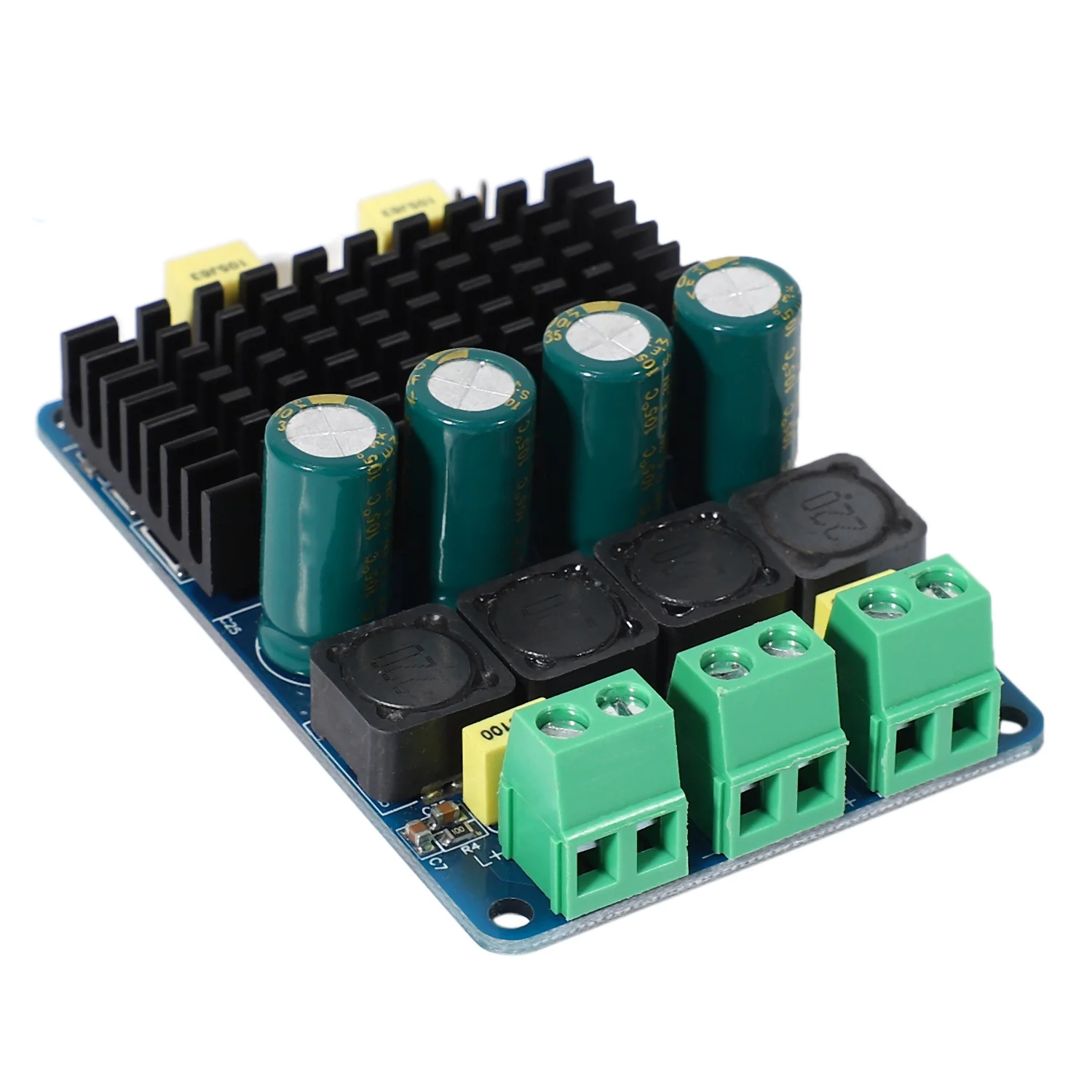 ABQR Tda7498 2 Channel 2X100W Dc 8~32V Digital Stereo Power Amplifier Board