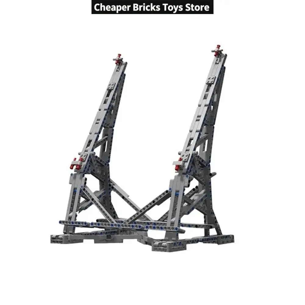 Vertical Display Stand for Large Spaceship Model 74192, Plastic Construction Kit, 407Pcs Base for Home Decoration