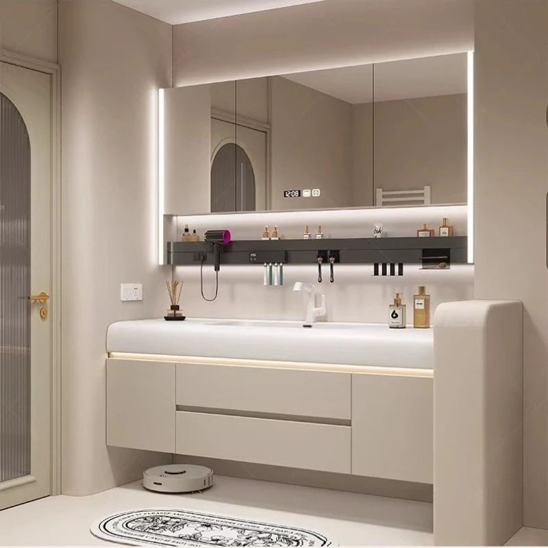 modern Makeup Bathroom Cabinet Dressers Toilet Floor Partitions Closet Buffet Cupboard Over Closet Gabinete bathroom furniture