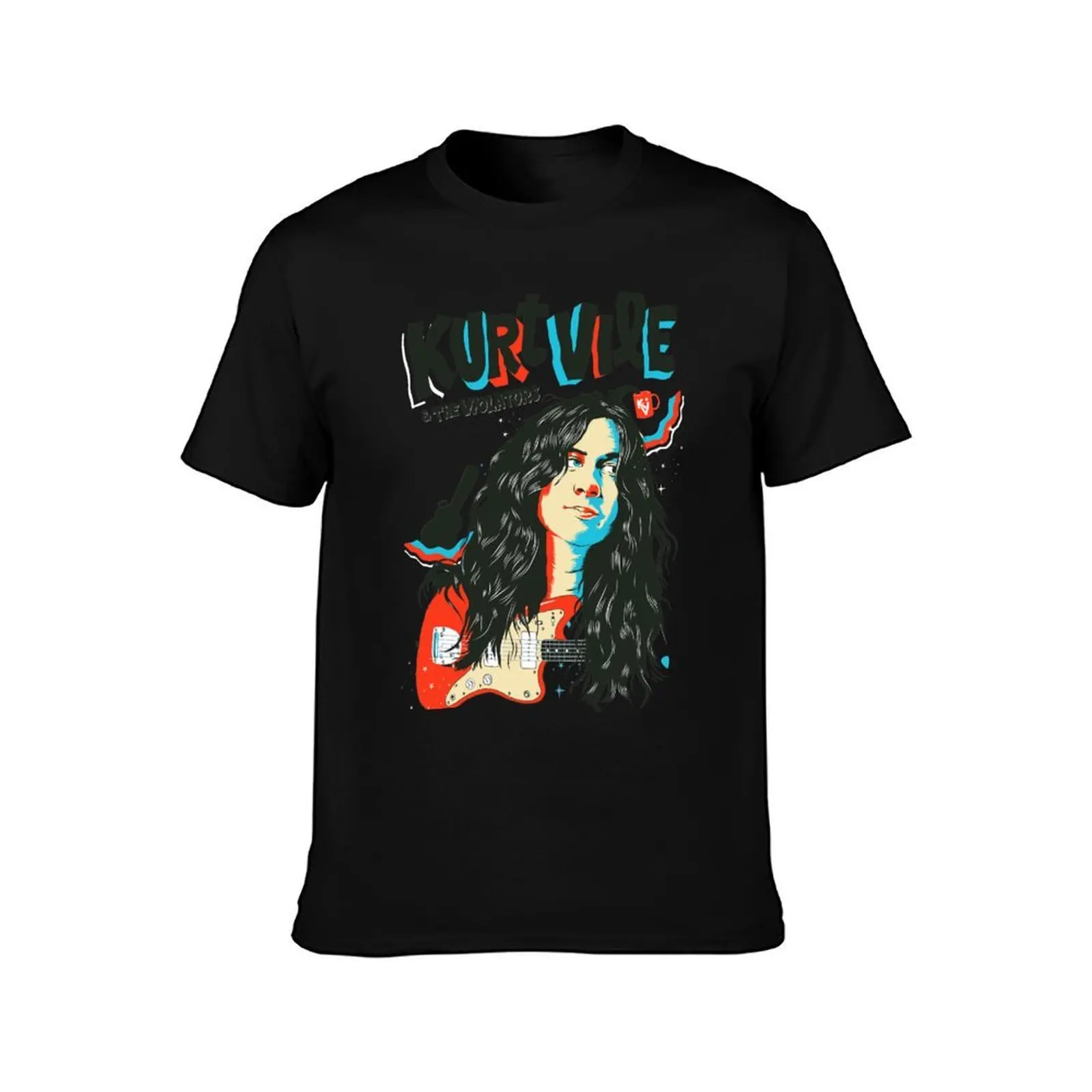 Kurt Vile and the Violators T-Shirt Summer Casual Cotton Tee Oversized Streetwear Tops Vintage Graphic Print 100% Cotton