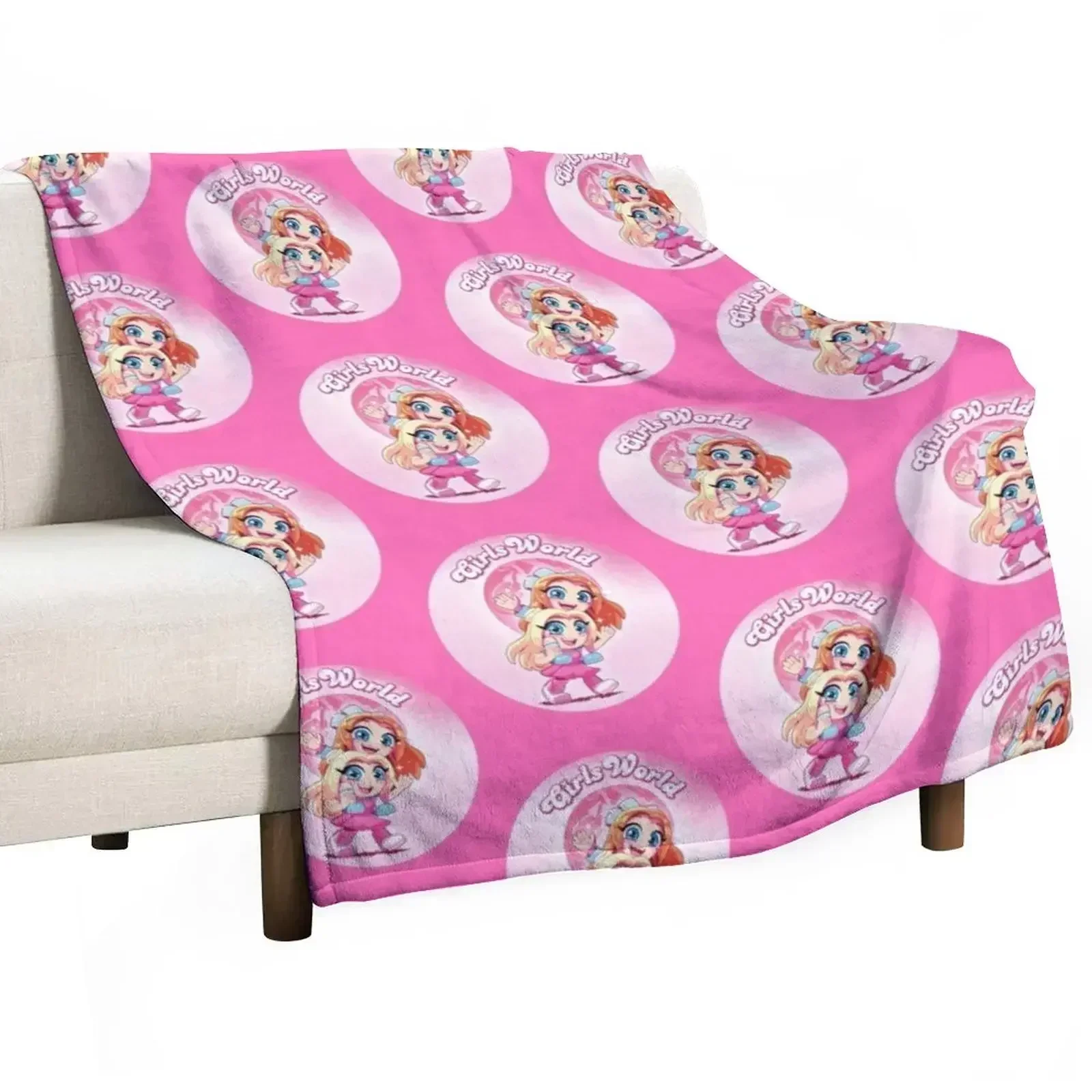 

Hey Cuties Throw Blanket Durable Warm Blanket for Daily Home Use