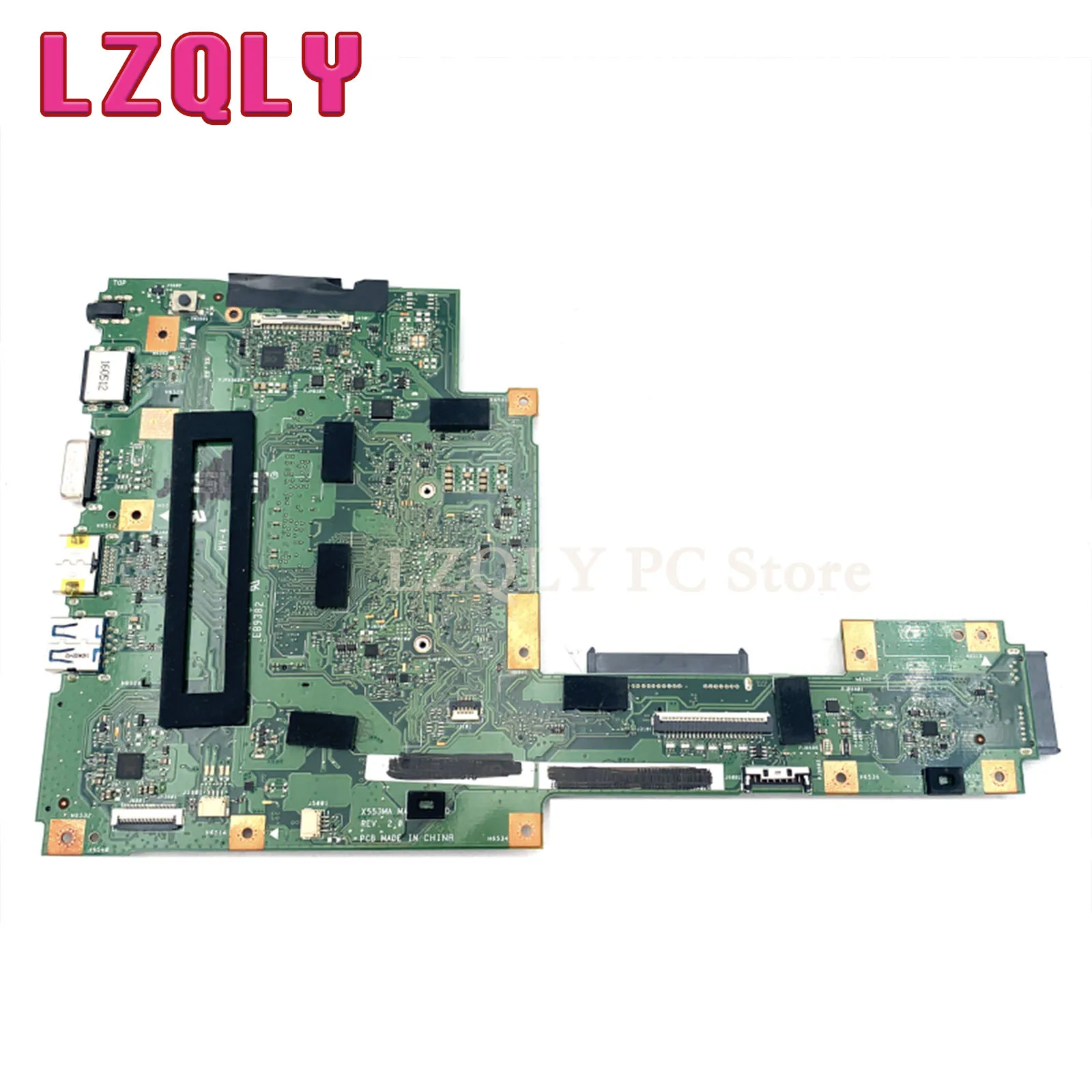 LZQLY For ASUS X553MA With PN:60NB04X0-MB1900 N3540 Laptop Motherboard Processor Onboard DDR3 Main Board Full Test