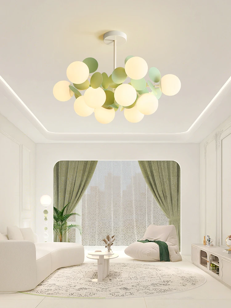 

Spring Series French Act Deco Design Ceiling Pendant Lights Elegant Lustre Design Home Decor LED Main Lamps For Living Room