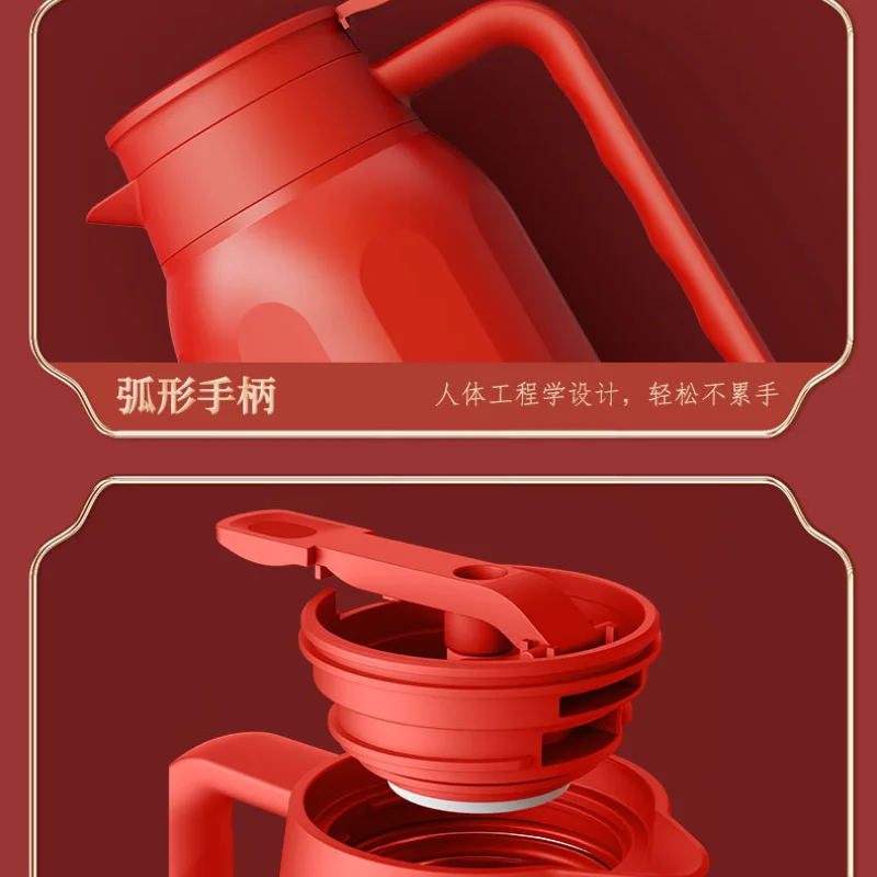 Large Capacity Portable Household Insulation Pot Vacuum Flasks Liner Thermos Pot Hot Water Bottle Insulated Flask Kettle