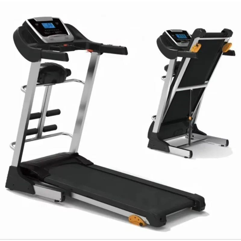 

2025 Высококачественная электрическая беговая дорожка, домашнее складное оборудование для фитнеса для тренировок в помещении, стабильная производительность