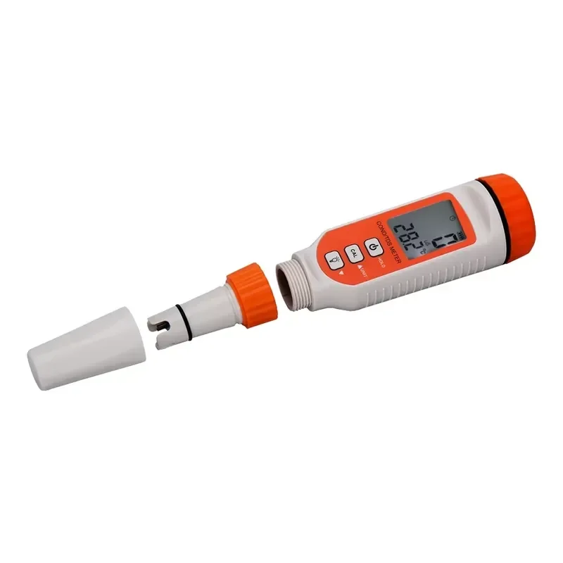 Digital Water Quality Meter Conductivity Analyzer Professional Total Dissolved Solid TDS/COND 2.00-19.99mS Temperature Tester
