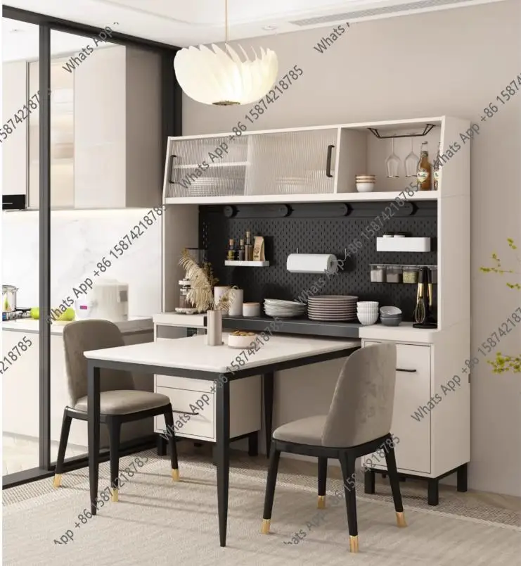 B Direct Drinking Machine Against The Wall, Kitchen Cabinet, H Modern Simple Dining Table Integrated Dining Table, Side Cabinet,