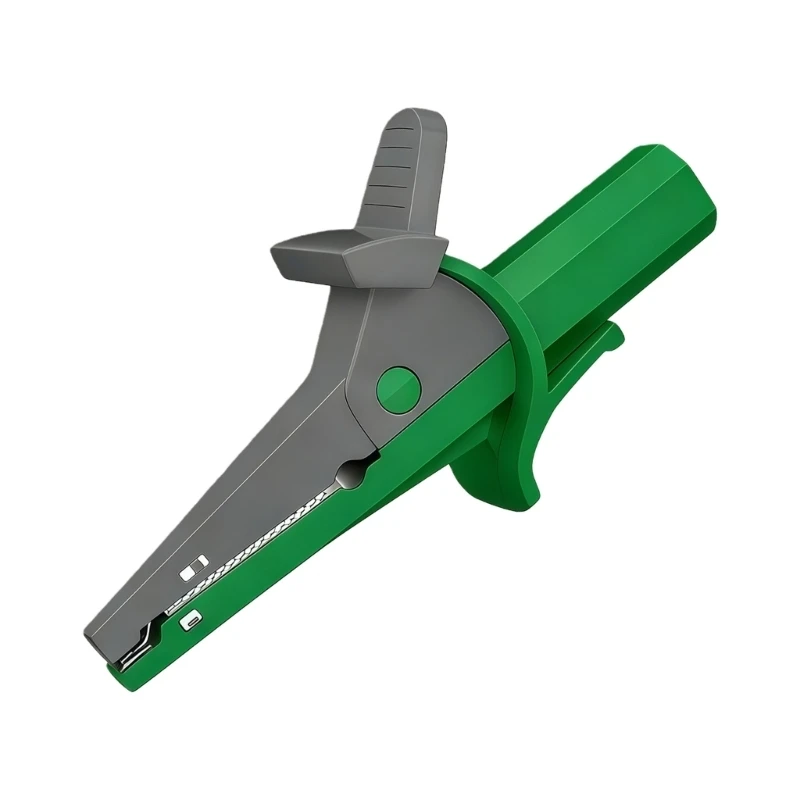 J2HB Insulated Test Clamp Large Size Connectors Terminals 4mm Banana Probe Clip Multimeter Accessories Easy to Install