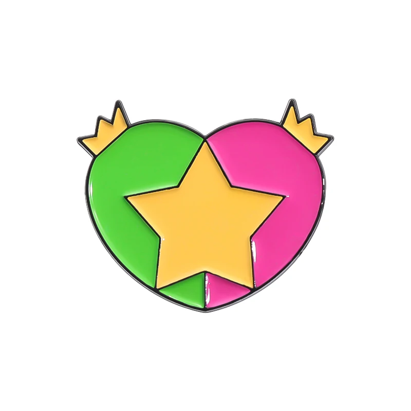 Anime Characters Enamel Pins Boy & Girl Brooches image