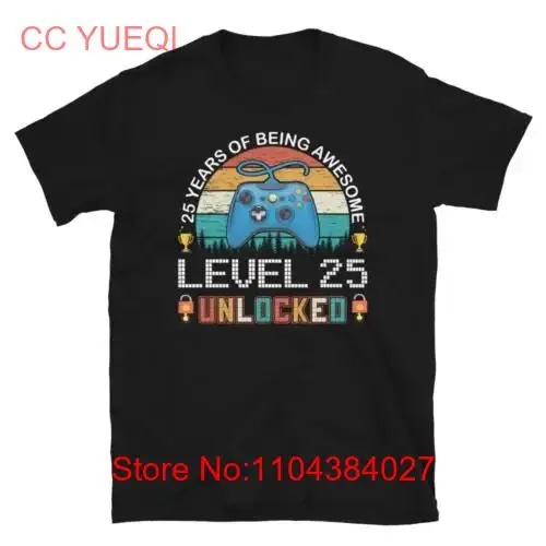 25 عامًا في كونه رائعًا، تي شيرت مفتوح المستوى، هدية عيد ميلاد بأكمام طويلة أو قصيرة #1