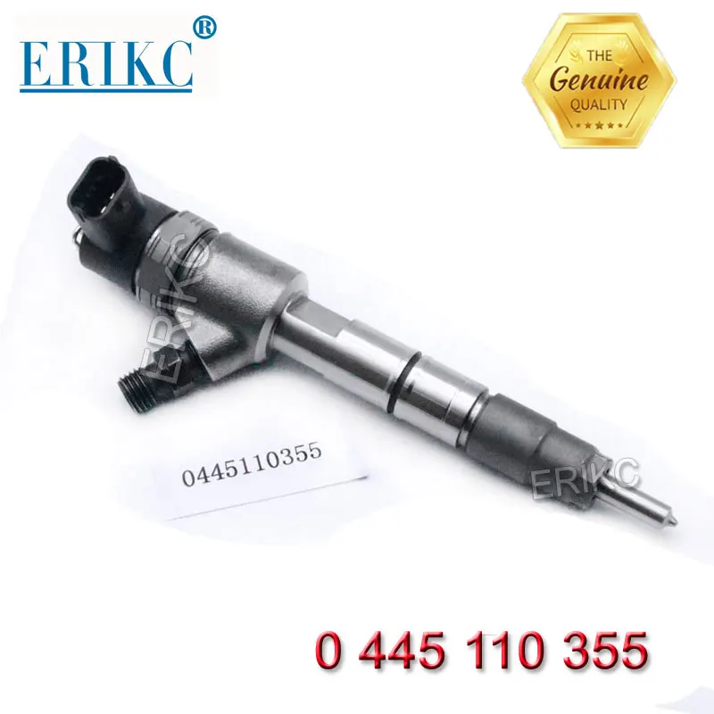 

ERIKC Injector 0 445 110 355 Original Auto Common Rail Injektor 0445 110 355 Diesel Engine Fuel Injector Manufacture 0445110355