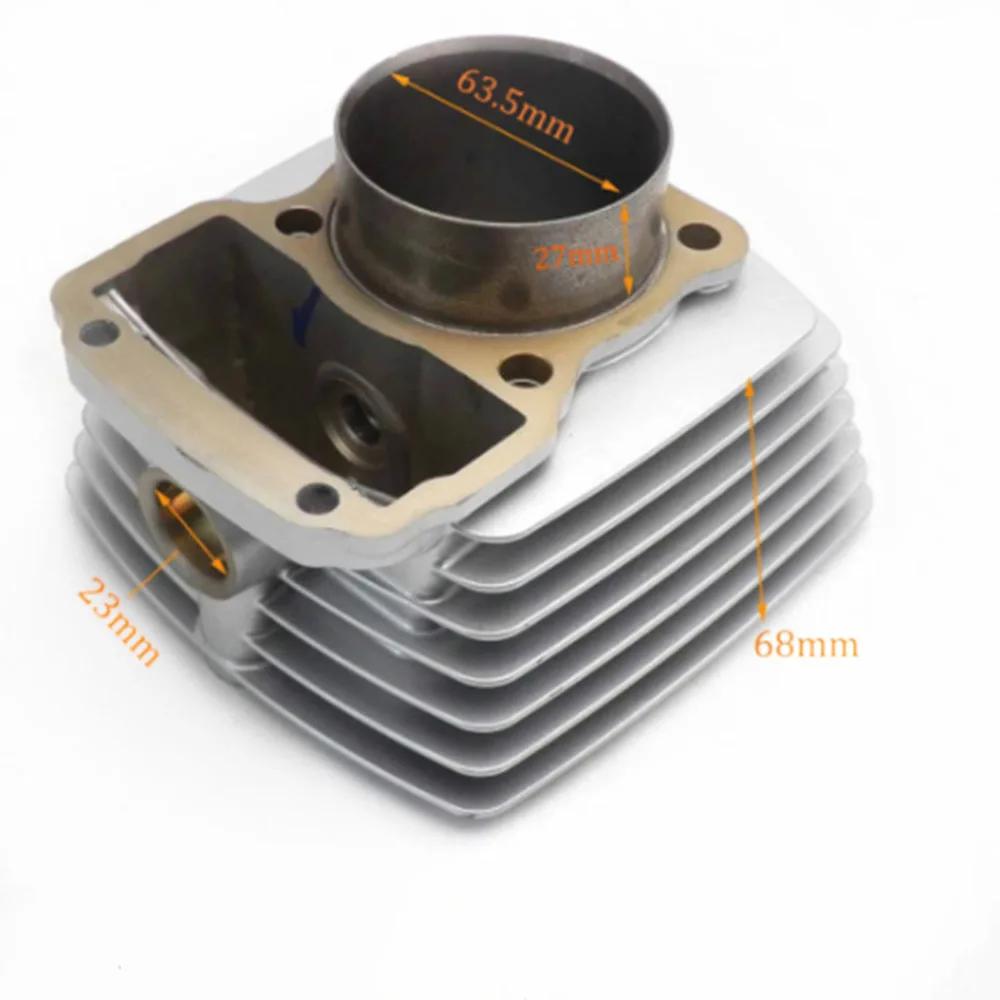 63.5MM Cylinder Piston Bore Kit For Honda CG200 200cc 163FML Engine ATV