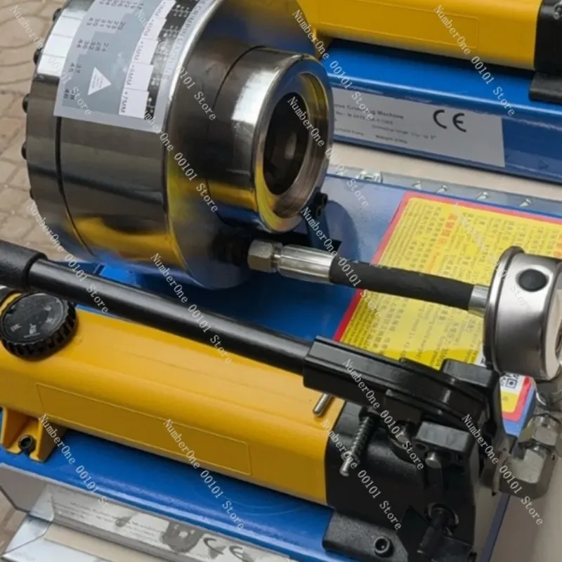 Manual Portable Hydraulic Pipe Grooving Crimping Tool for Small Steel Pipe Shrinking