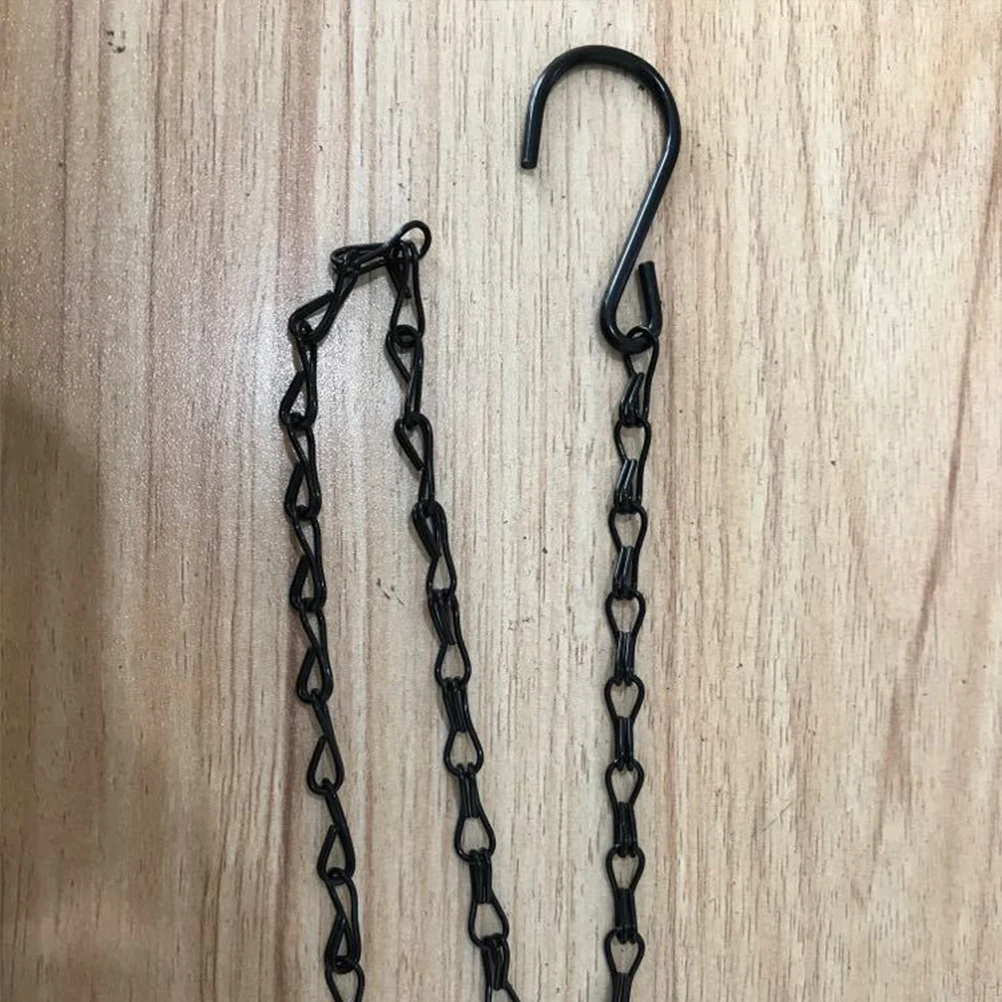 

8PCS Hanging Chain for Planter Lantern Bird Feeder Durable Heavy Duty 10kg Capacity Adjustable Hook Suitable for Planters