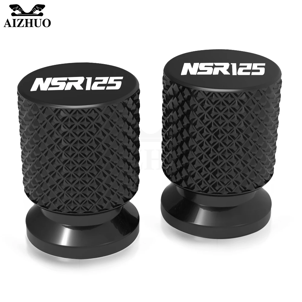 لهوندا NSR125 NSR 125 1988 1989 1990 الألومنيوم الإطارات صمام عجلة الجذعية غطاء الغبار يغطي إطار دراجة نارية حافة غطاء منفذ الهواء