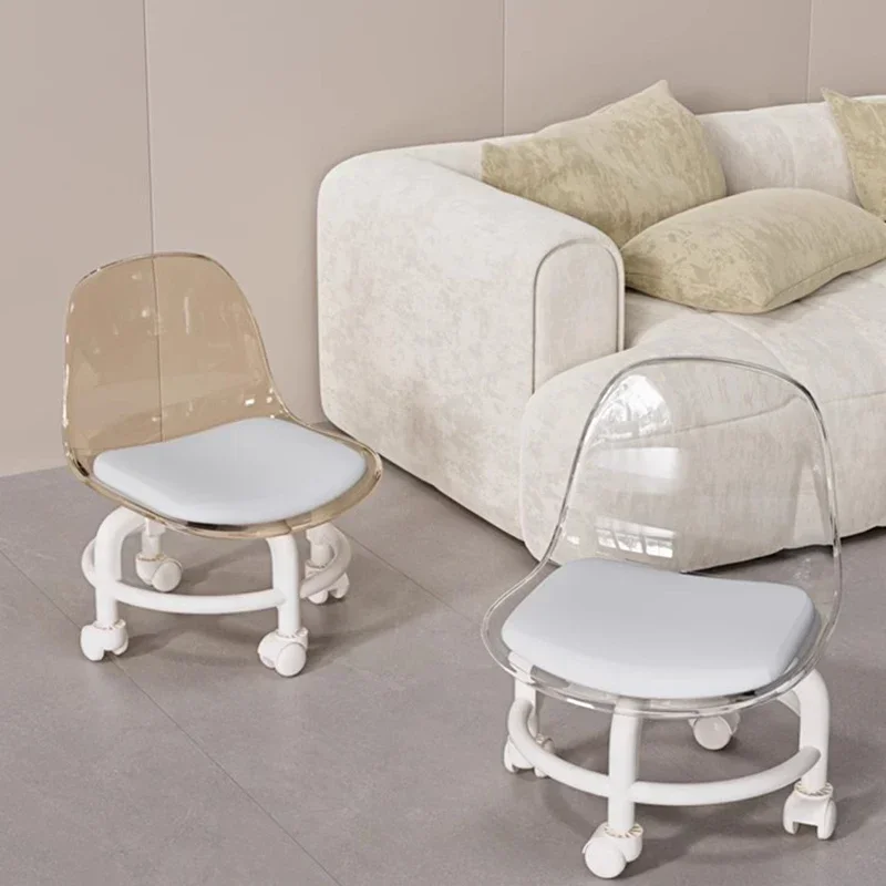 Nordic Modern Vanity Chair Minimalist Portable Children Designer Dressers Foot Stool Unique Shoe Lazy Tabouret Home Furniture