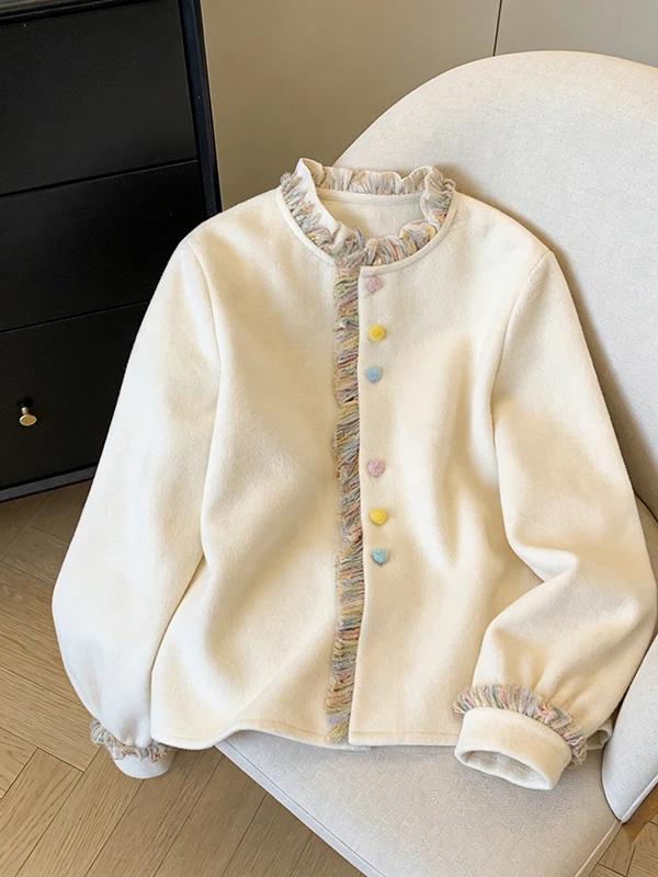 

Женская повседневная рубашка больших размеров с длинным рукавом, воротником-стойкой, универсальная, элегантная, весенняя, новый стиль, для офиса, антивозрастная, топ