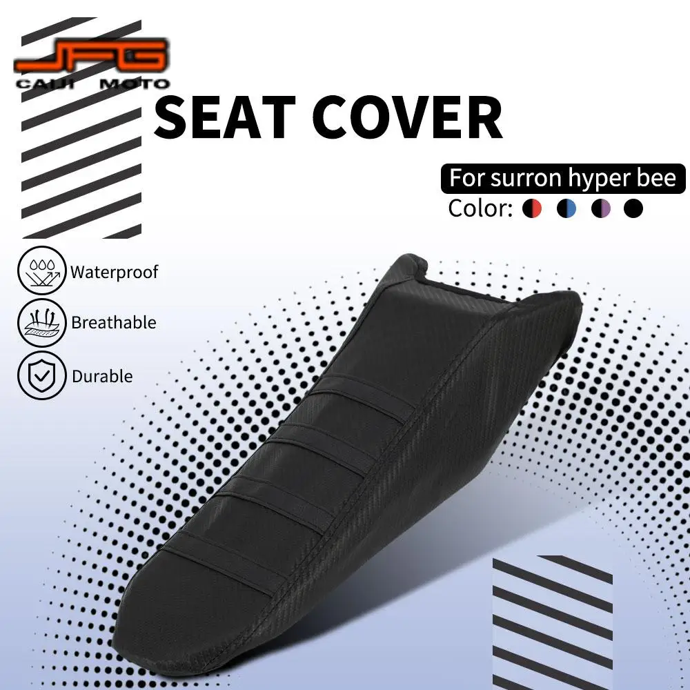 

For Surron Hyper Bee Motorcycle Seat Cover Waterproof For ebike Accessories Motocross Off-Road Riding Gear Black/Blue/Red/Purple
