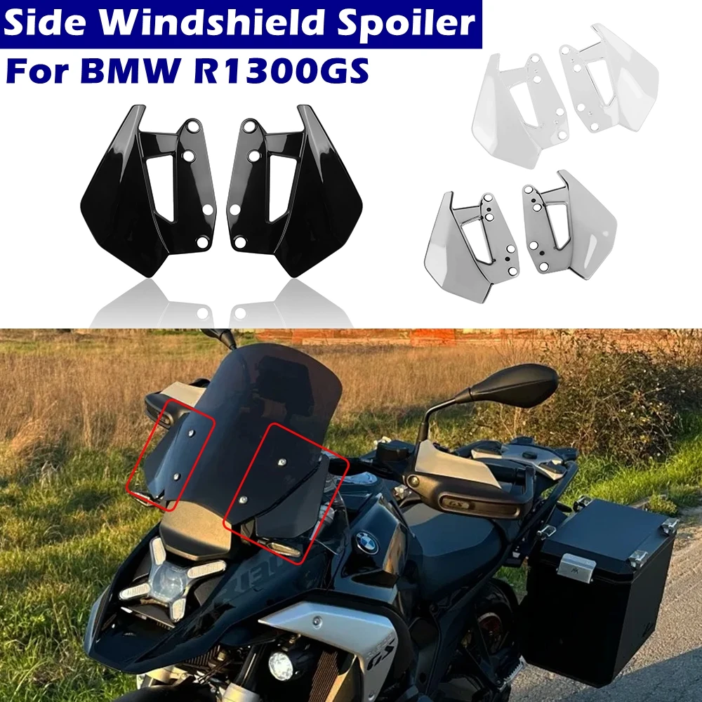 R1300GS Side Windshield Spoiler For BMW R1300GS R 1300GS R1300 GS R 1300 GS Motorcycle Side Windscreen Wind Deflector 2024 2025