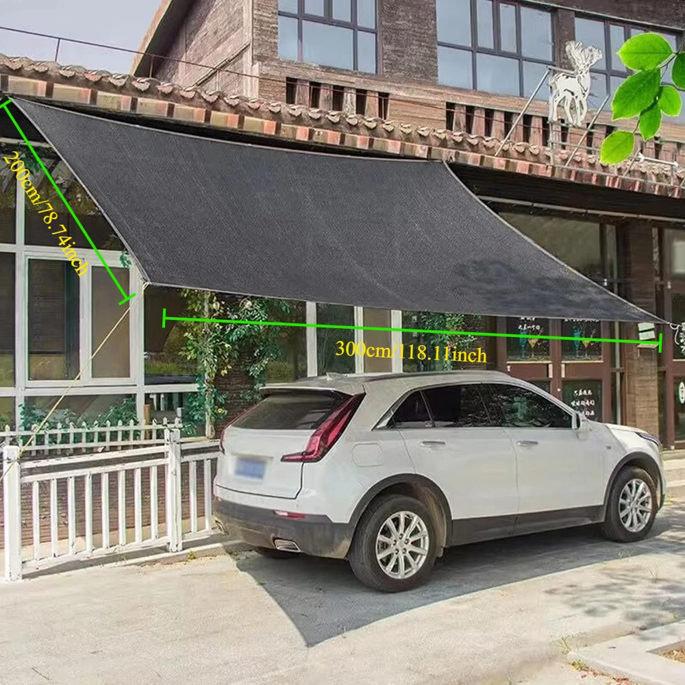 Shade Cloth, 90% High Shading Rate Sun Protection Net, Black Durable Type, Garden Shade Grid, Suitable for Plant Coverage