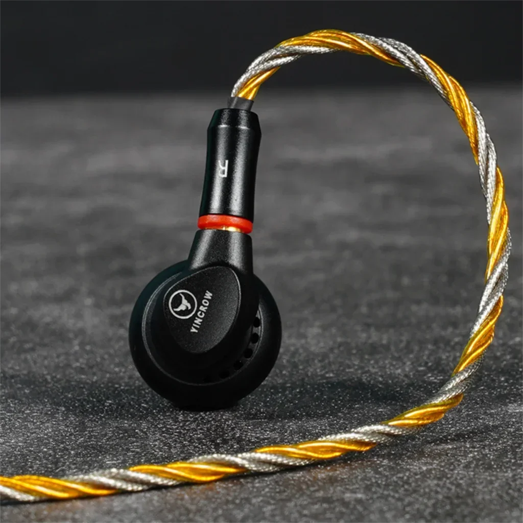 Лидер продаж Yincrow RW-4000 RW4000 HiFi плоская гарнитура наушники 15 мм динамический драйвер вкладыши со съемным кабелем MMCX 3-в-1 B