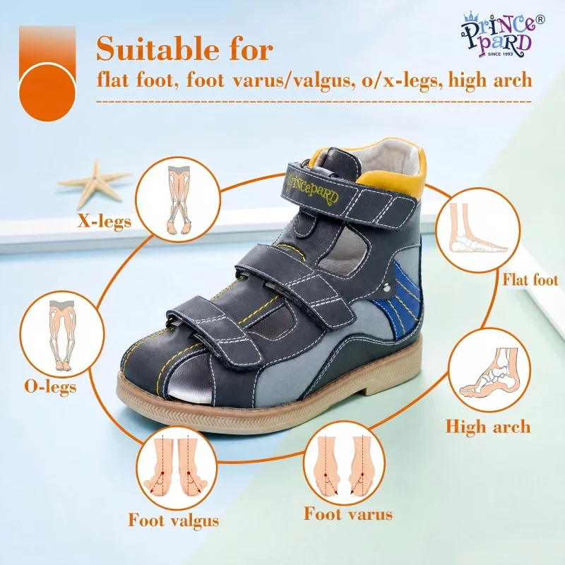 Kids Orthopedic Corrective Shoes, Flat Feet Support, In-toe Gait Corrector for Children