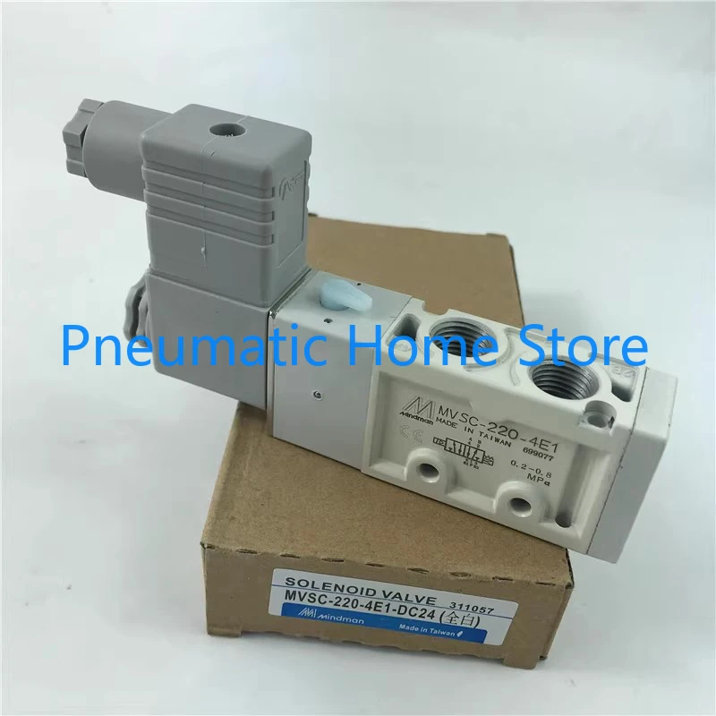 

Mindman Directional Control Valve Two-Position Five-Way Solenoid Valve MVSC-220-4E1 AC220V AC110V DC24V