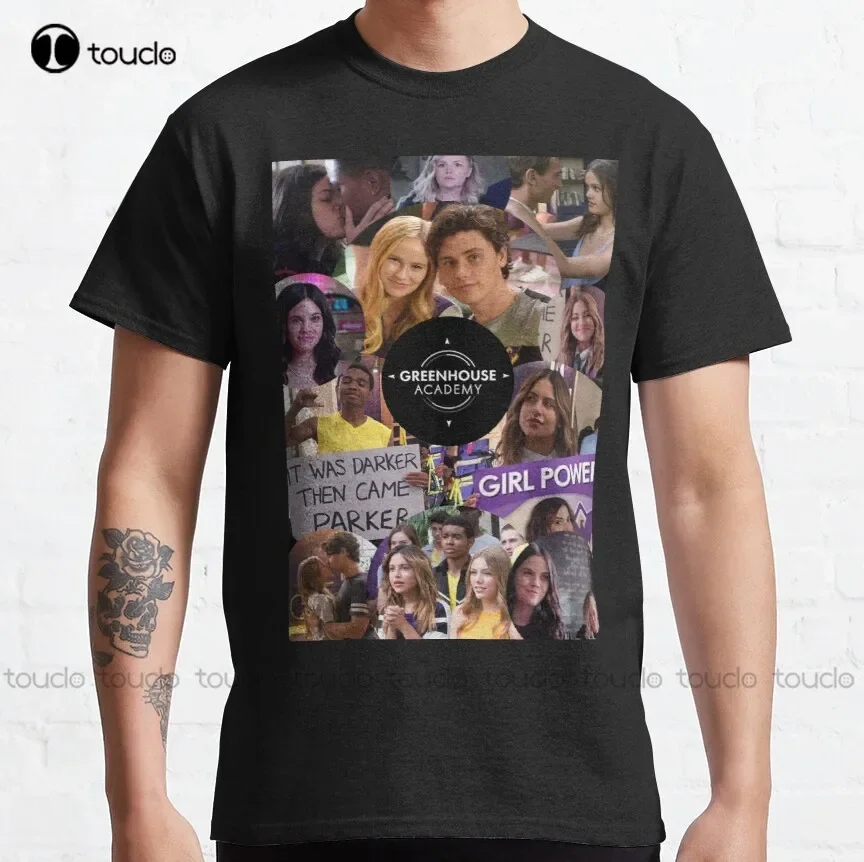 Greenhouse Academy Collage Classic T-Shirt Tee Shirts Mens Custom Aldult Teen Unisex Digital Printing Tee Shirts Xs-5Xl Unisex