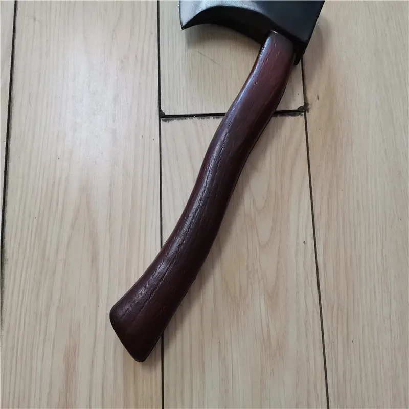 Topór taktyczny dla dzieci Axe odkryty polowanie Camping Survival gry seksowne Anime Movie Cosplay Axe broń Role Playing rekwizyty PU zabawka 28cm