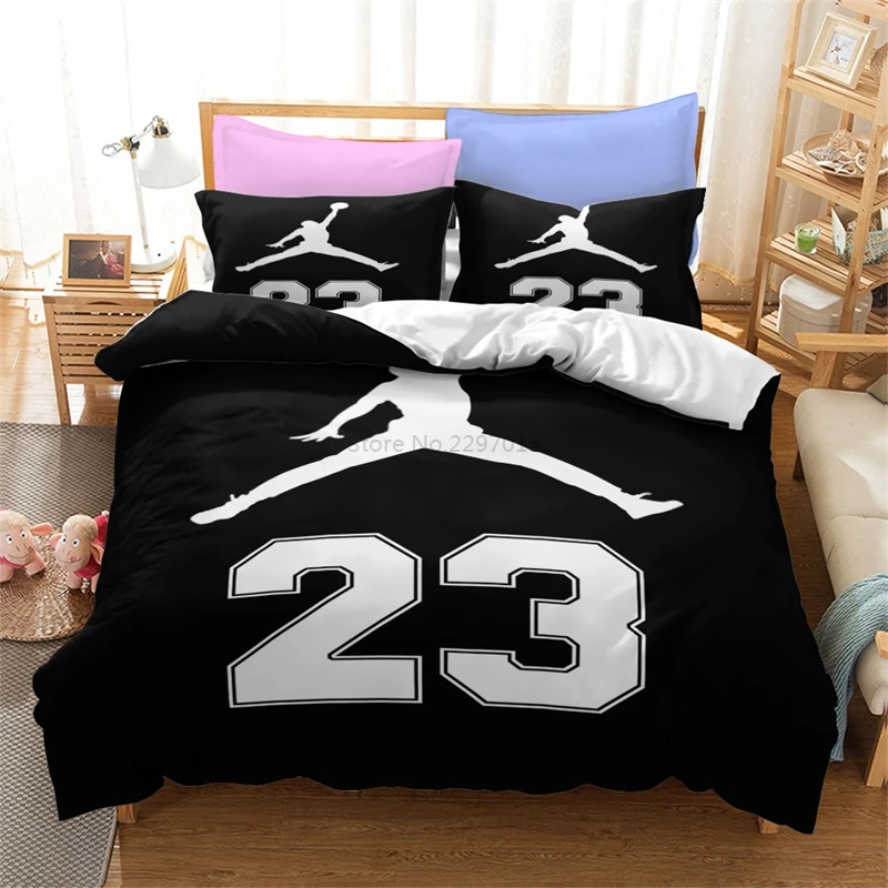 Popular Basketball Sports 3d Bedding Set Printed Duvet Cover Set with Pillowcase Europe/Australia/USA Twin Full Queen King Size