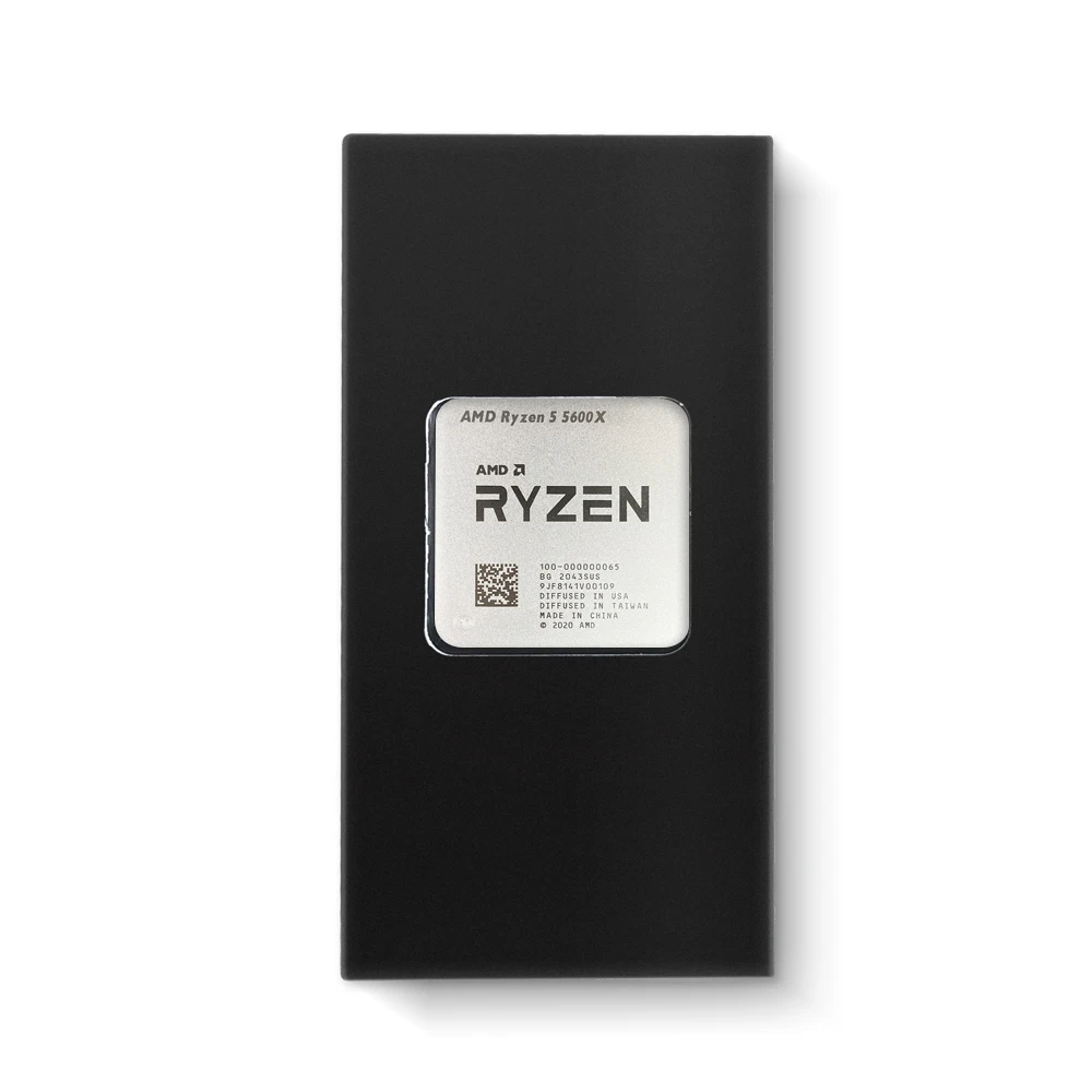 NEW AMD Ryzen 5 5600X 6-Core 12-Thread AM4 Applicable to B550 3.7GHz 65W 7NM L3=32M R5 5600X Gaming Processor DDR4 No Fan