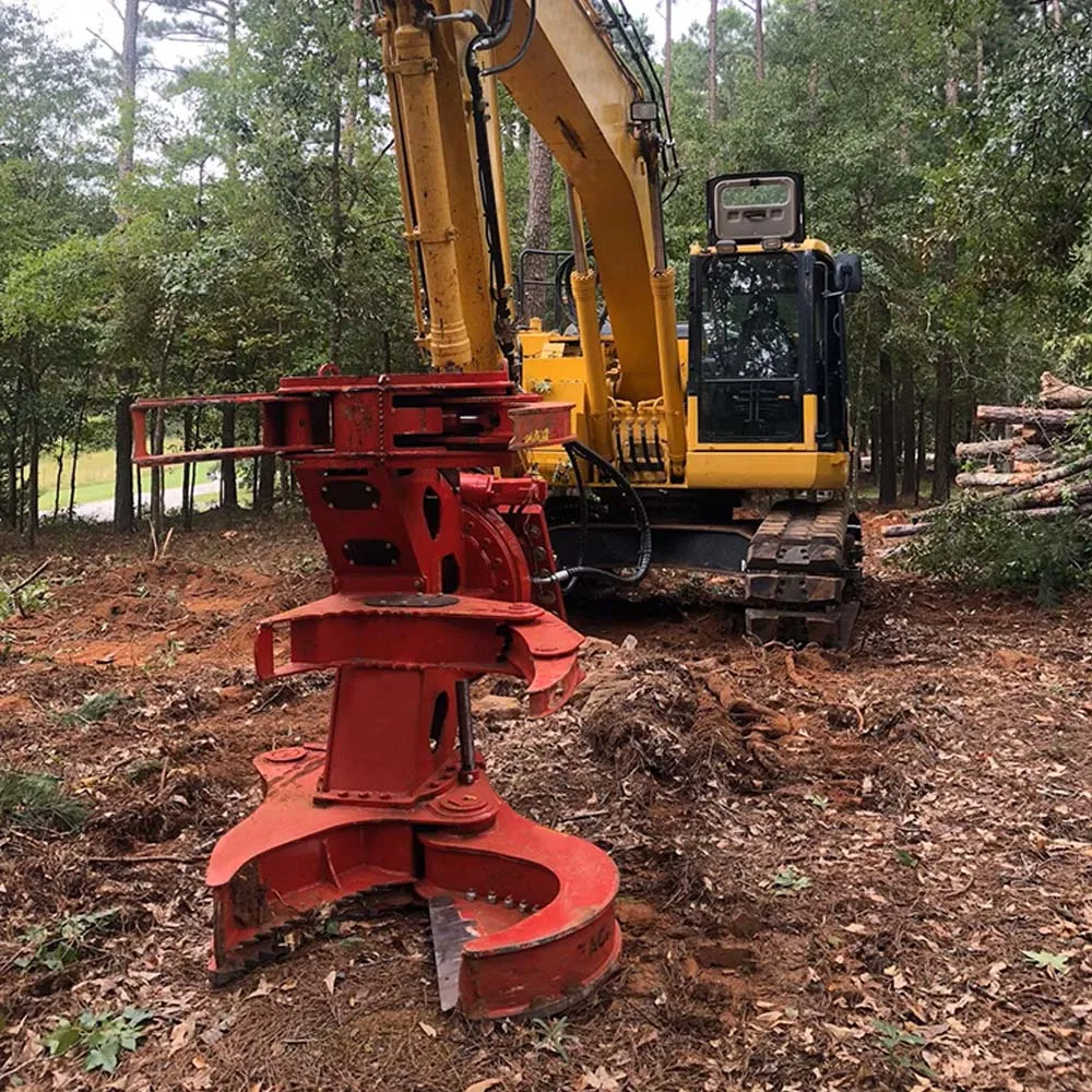 High Quality Excavator Attachment Felling Shear Multifunctional Hydraulic Forest Tree Pruning Machine