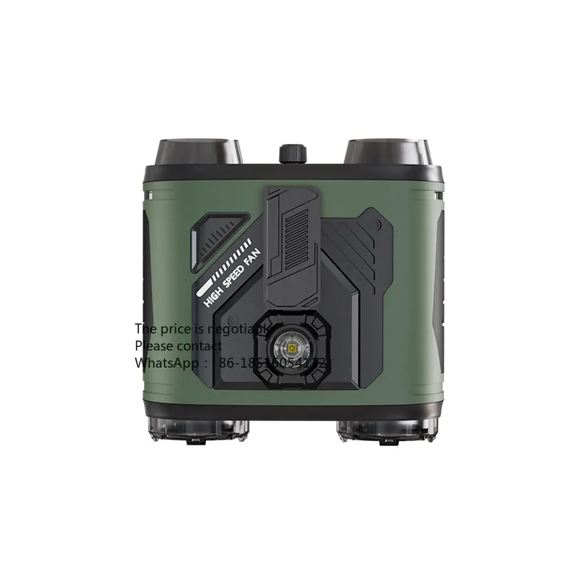 

Waist Mounted Fan Long Endurance Outdoor Camping Fan High Wind Power Construction Site Portable Mini Waist Mounted Small Fan