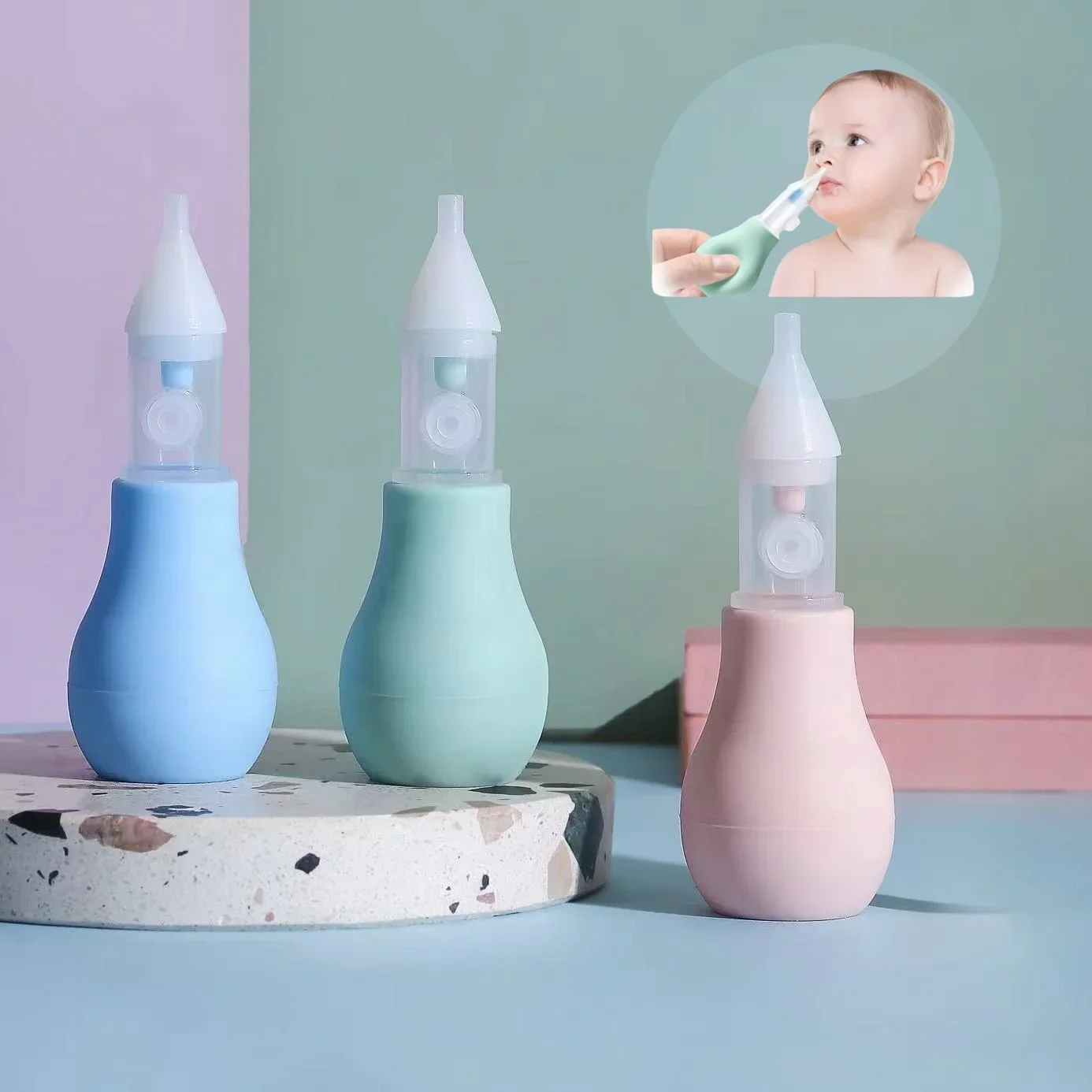 Baby Nasal Aspirator Professional Syringe Nasal Irrigator Baby Nose Washing for Children Care Tool Gifts Baby Nose Cleaner