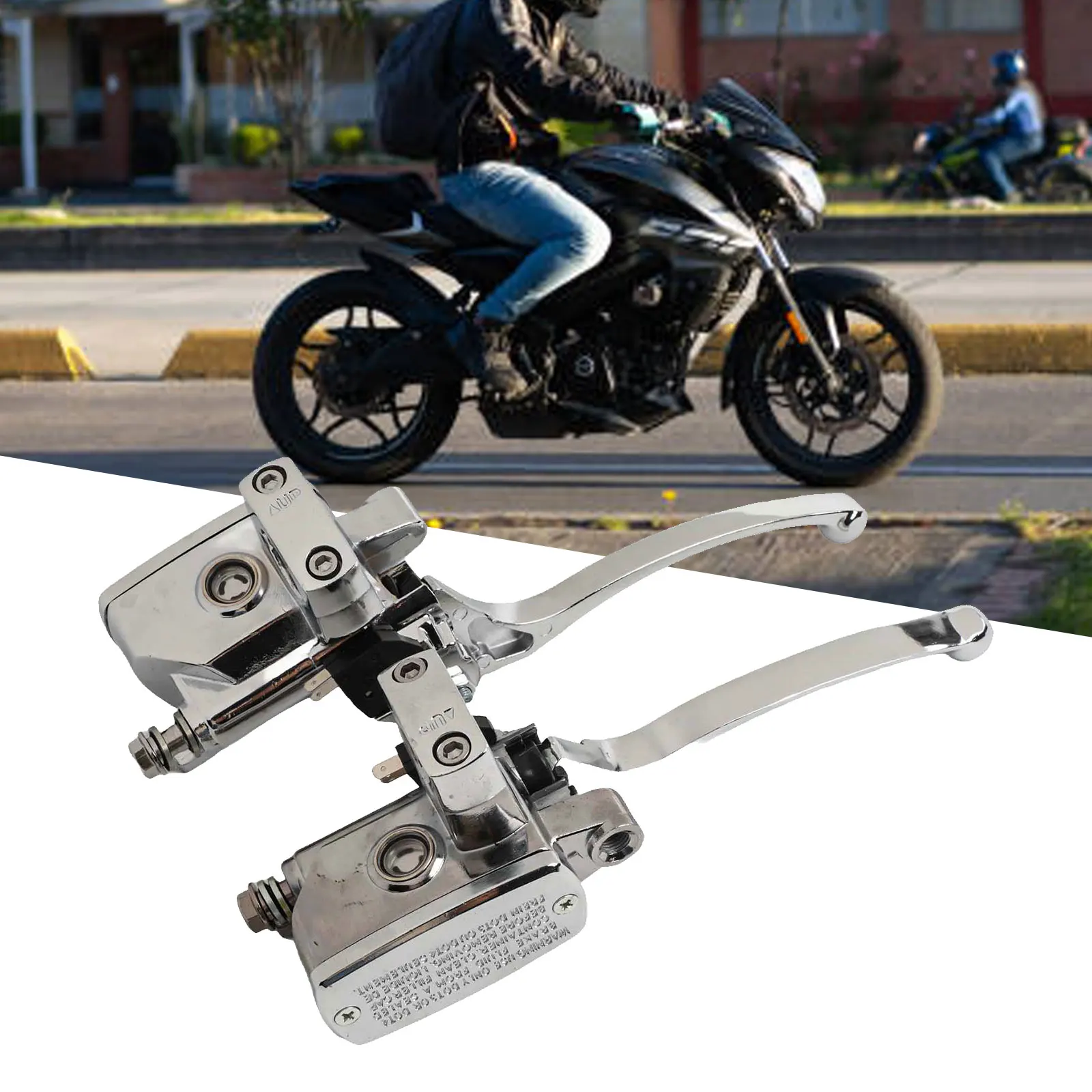 Daily Riding Conditions Brake Pump Master Cylinder 10mm Right Hand Thread Cruisers Custom Choppers For Boulevard C90 view 6