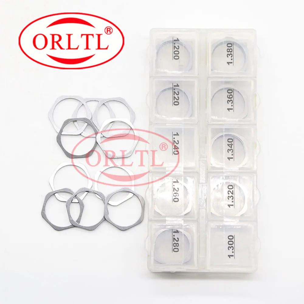 Common Rail Injector Adjustment Washers B11 Shims Size 1.2MM-1.38MM For Bosch Repair Gasket Kits